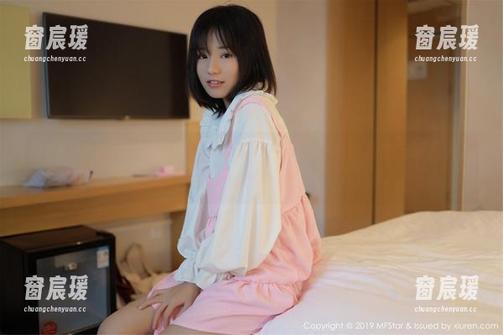 MFStar模范学院 - 栗子Riz和她的灰丝写真：意外与诗意并存的组合-窗宸瑗