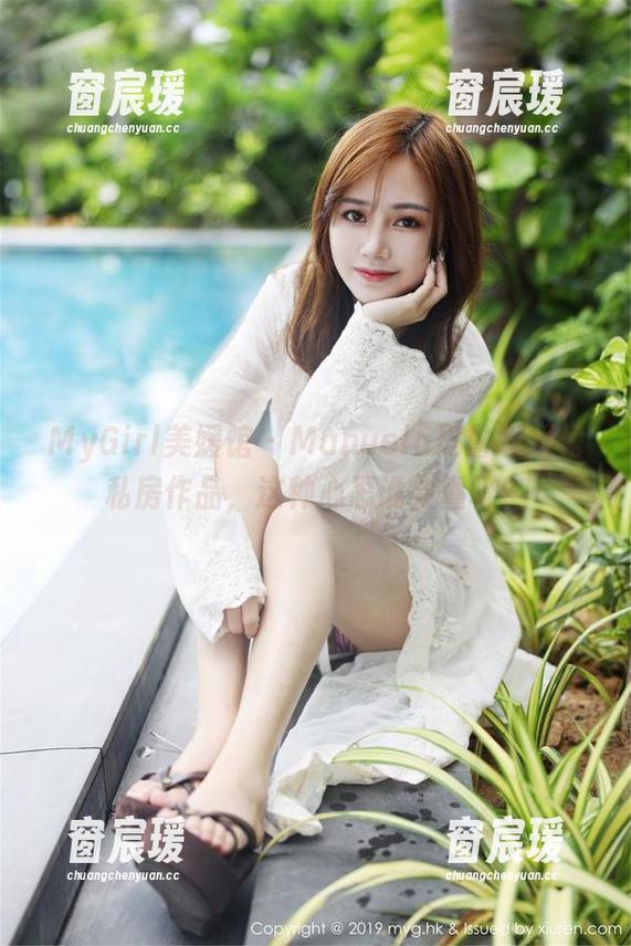 MyGirl美媛馆 - Manuela玛鲁娜短裙私房作品，这种心思谁会懂呀？-窗宸瑗