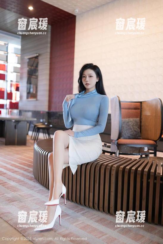 Xiuren秀人网 - 看完西希白兔的水手服作品，我决定也试试，再勇敢一点就好了！-窗宸瑗