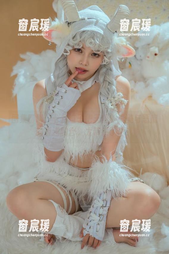 图集聊聊：七月喵子把天使的柔美与恶魔的叛逆融合，太带感了吧！-窗宸瑗