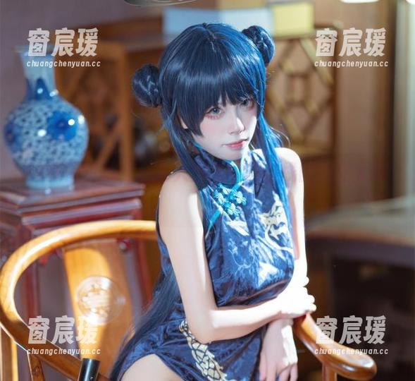 这作品真妙，三无人型与碧蓝航线的夕立太搭了-窗宸瑗