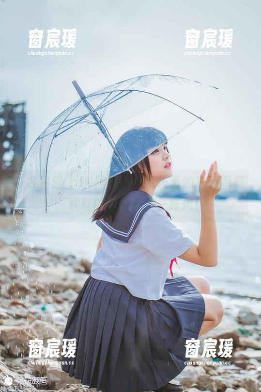 當冬日遇上JK黑丝，兔玩映画的高清图册，软软的腿卷起了一阵风！-窗宸瑗