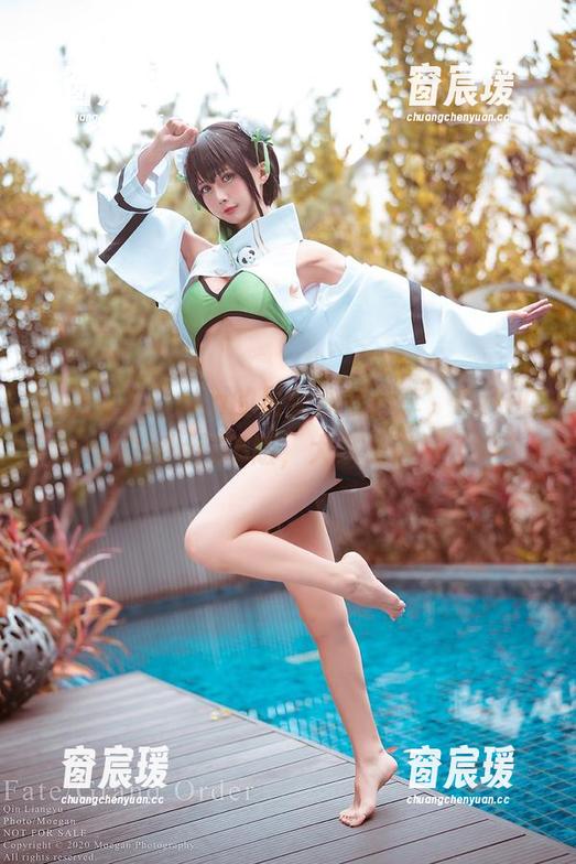 冲田凛花rinka的最新泳装分享，FateGrandOrderBB版，大家准备好了吗？-窗宸瑗