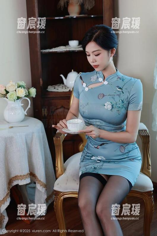 秀人网 - 私房和服中的细节，居然可以让史雨姐姐的图包如此精彩。-窗宸瑗