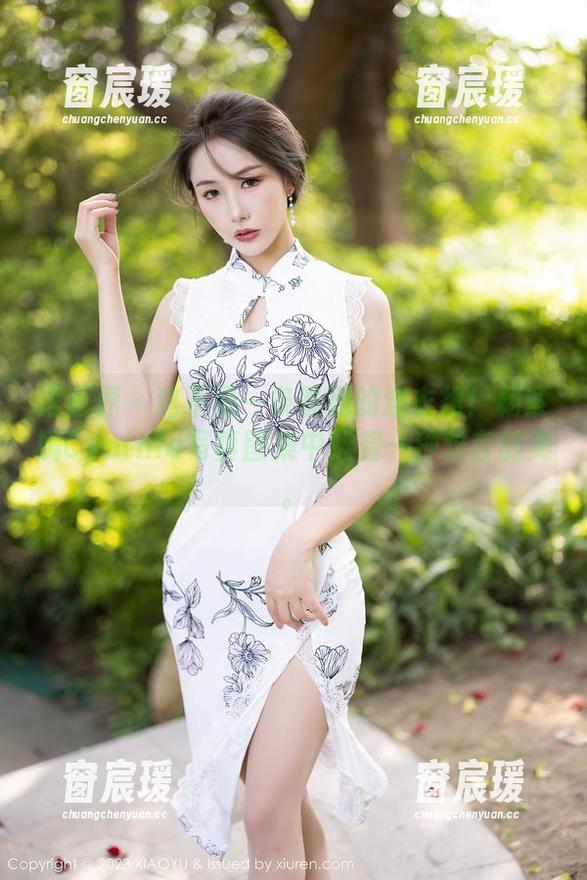 语画界 - 这不是一条普通的连衣裙！杨紫嫣Cynthia写真图集中透着一种难言的美。-窗宸瑗
